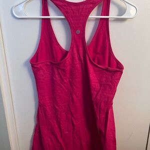 Lululemon Hot Pink Racerback Tank Top